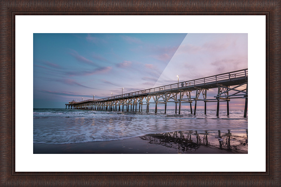 CherryGrovePier 2 Picture Frame print