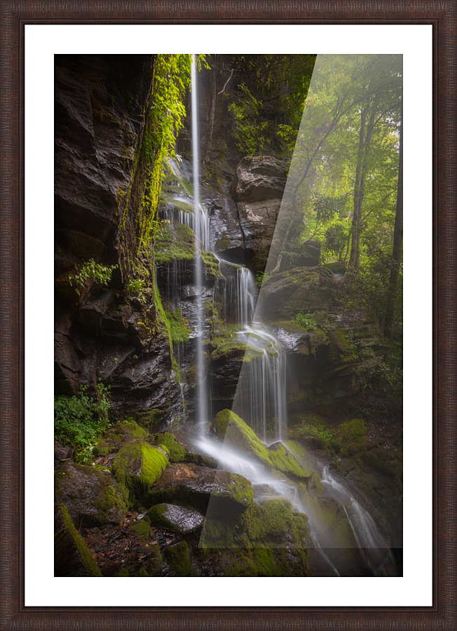 Gem Falls II Picture Frame print