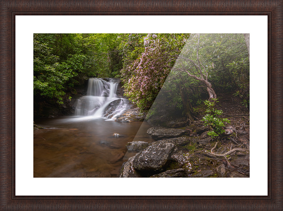 White Oak Falls Picture Frame print