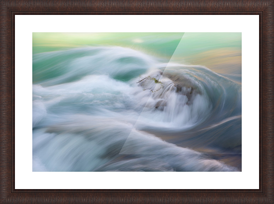River Rock II Picture Frame print