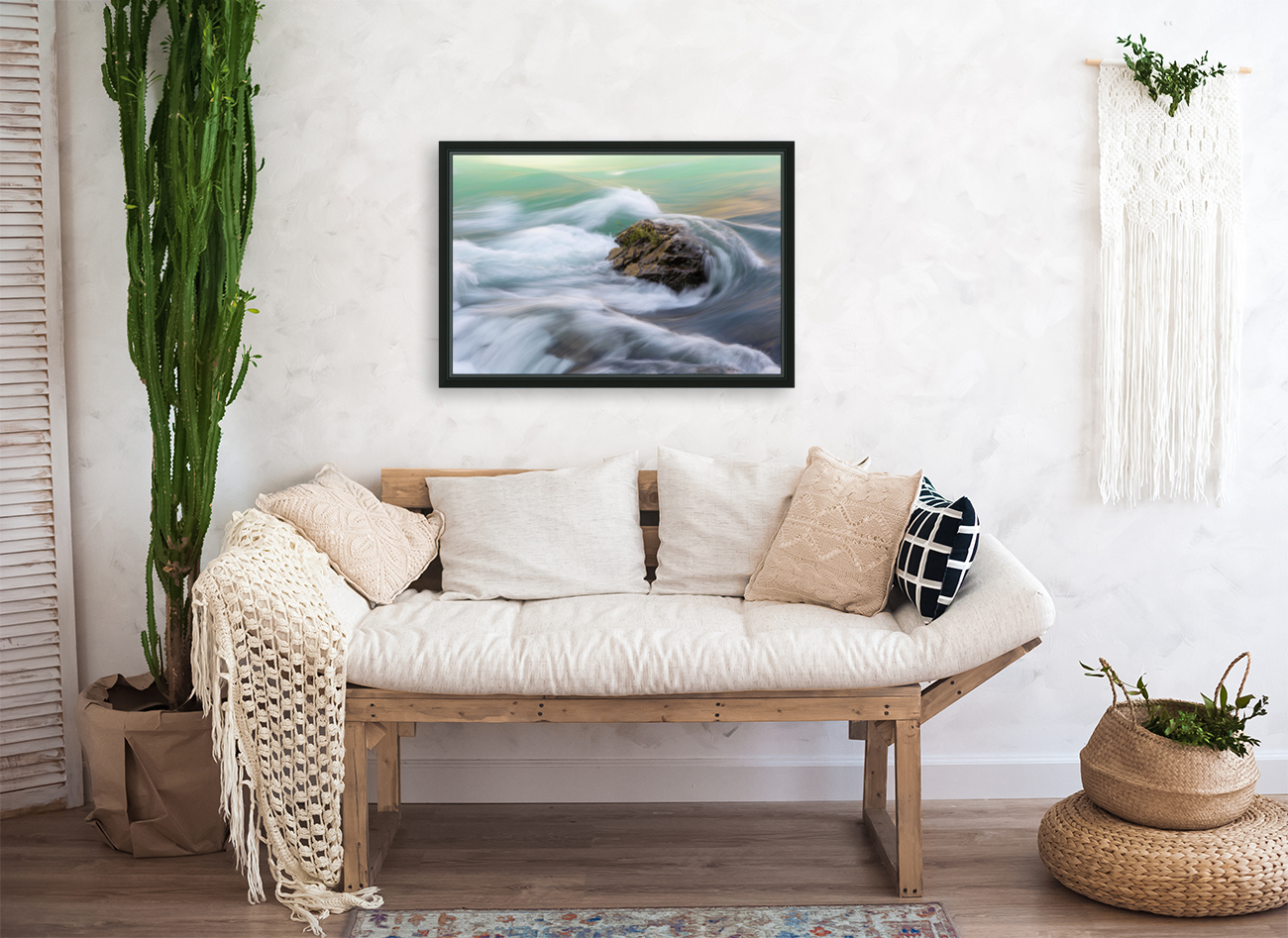 River Rock I Reproduction