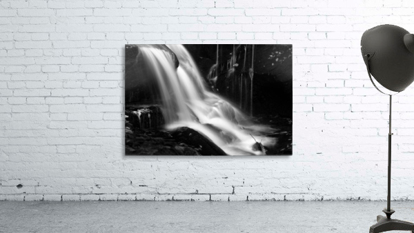 Roaring Fork Falls BW Wall Preview