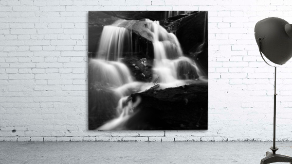 Roaring Fork Falls BW I Wall Preview