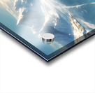 0 Snowy mountains clear sea clear sky beautiful Acrylic print