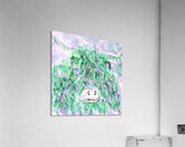 Clem in Green Acrylic Print
