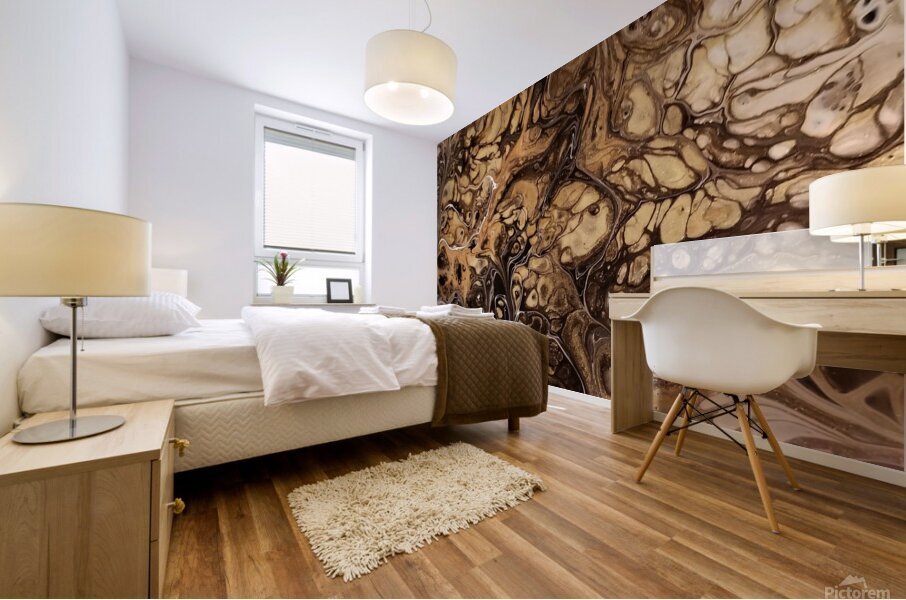 Shimmering Darkness 2 Mural print