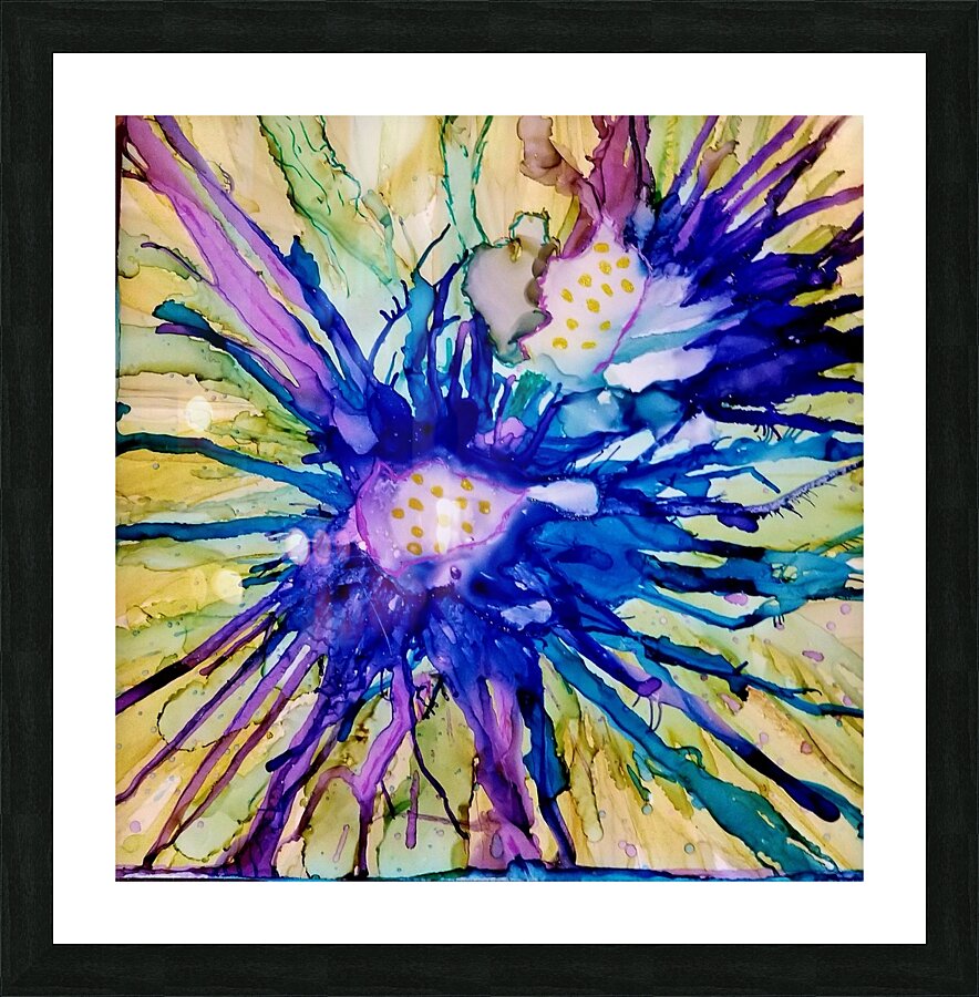 Burst Picture Frame print