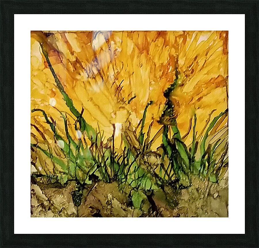 Buttercup Breeze Picture Frame print