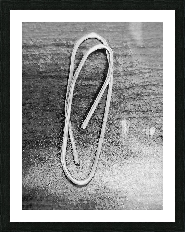 Clippy Picture Frame print