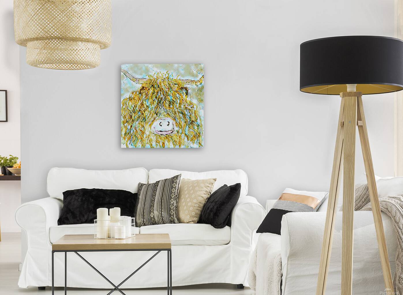 Clem in Yellow Reproduction