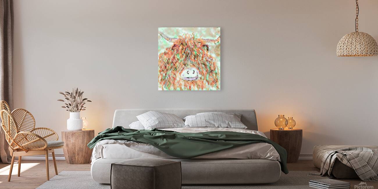 Clem in Tangerine Reproduction