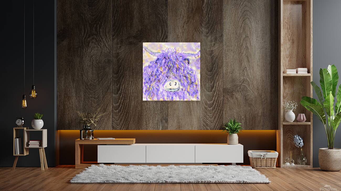 Clem in Purple Reproduction