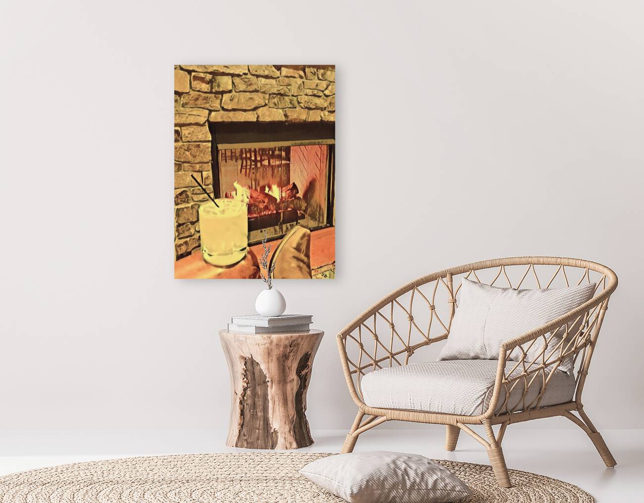 By the Fire Reproduction