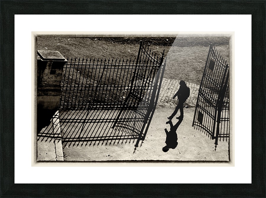 A shadow more Picture Frame print