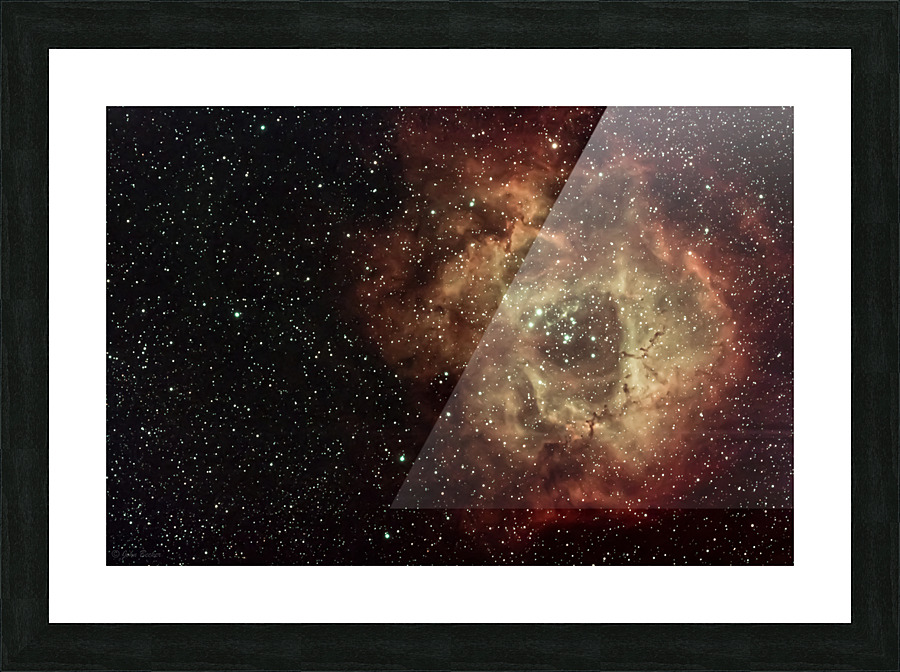 Rosette Nebula Picture Frame print