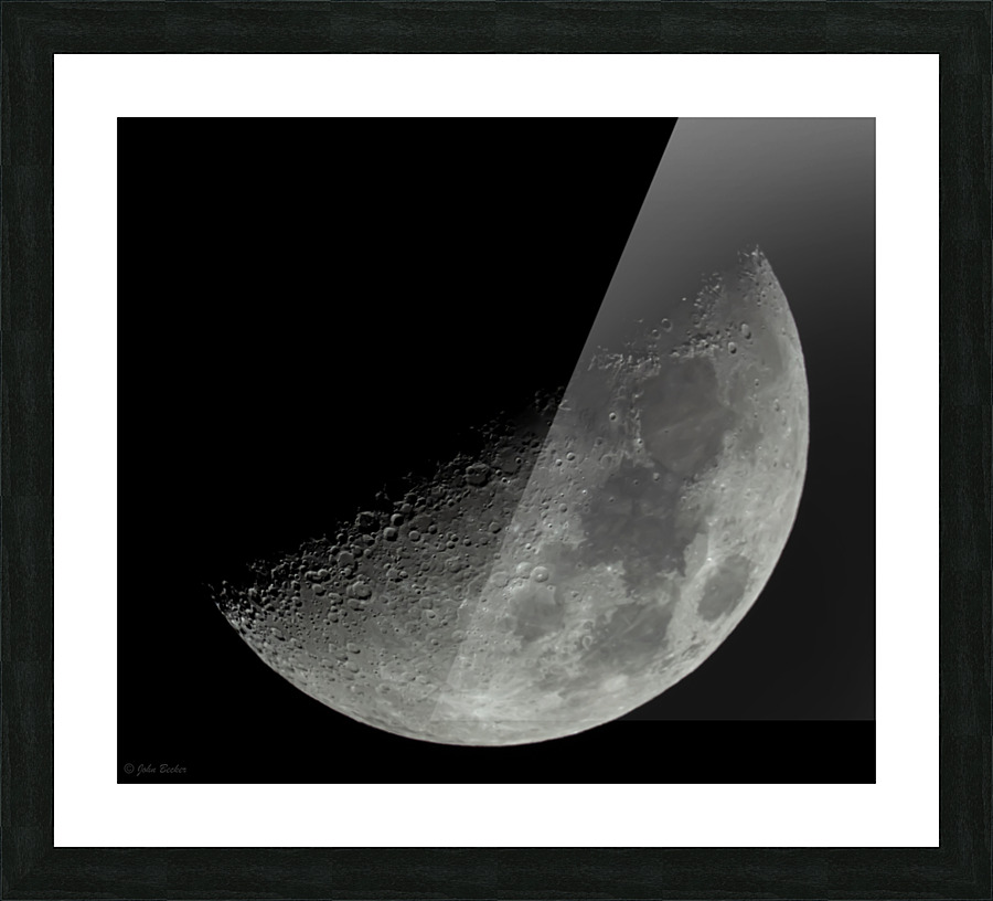 Moon Picture Frame print
