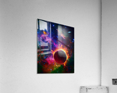 Fire Planet Acrylic Print