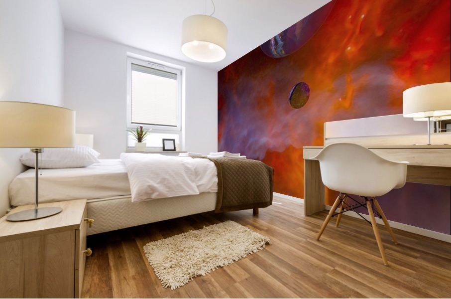 Trial By Fire Mural print