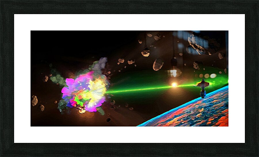 Debris Field 2 Picture Frame print