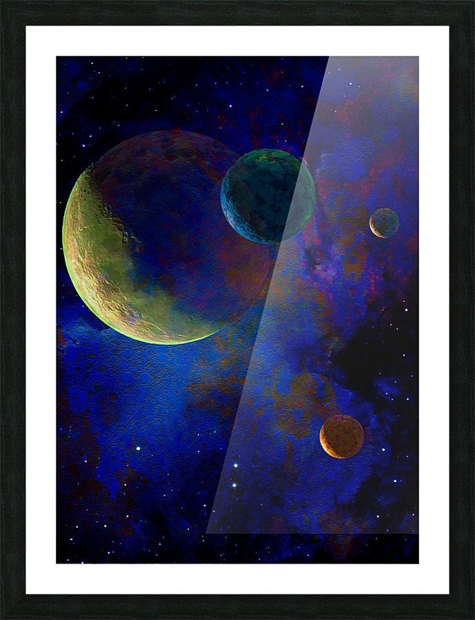 LIGHT FROM A HIDDEN SOURCE.... Picture Frame print