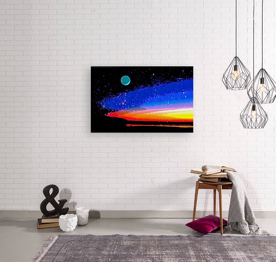exoplanet sunset Reproduction