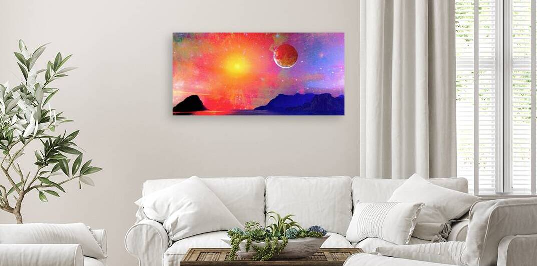 Red skyplanet Reproduction