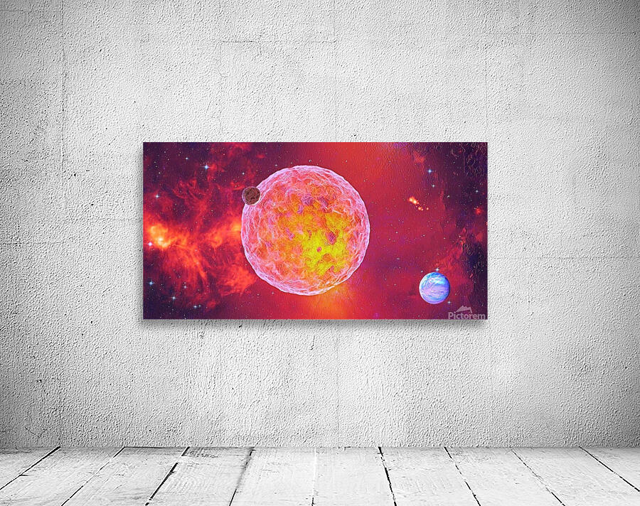 molten planet Wall Preview