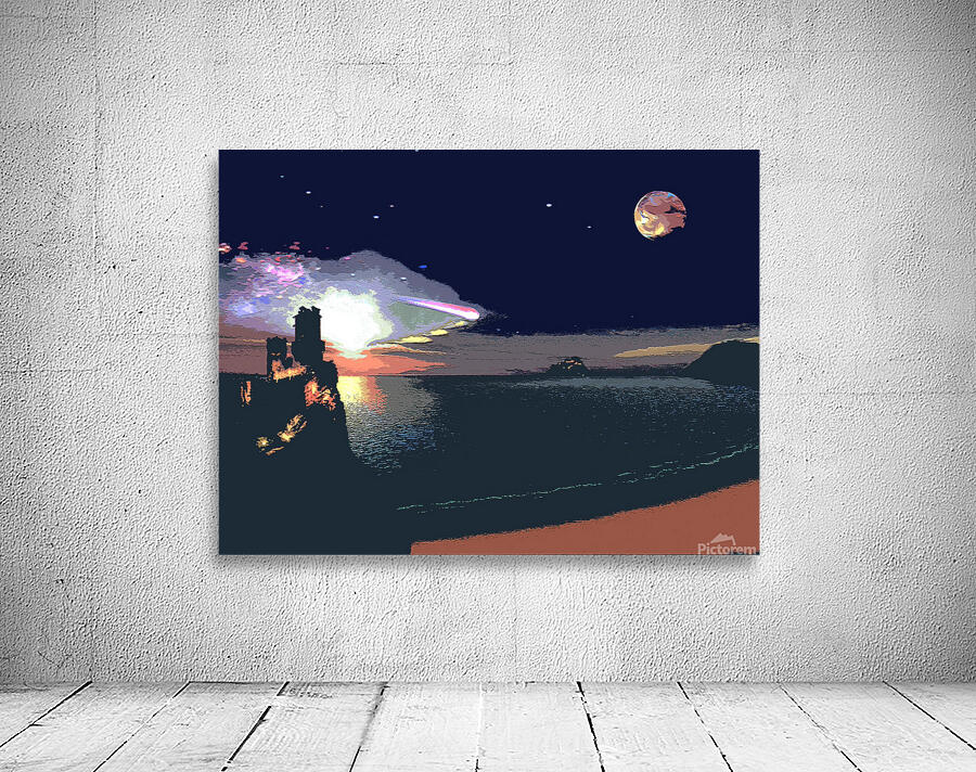 Dark Sky Planet Wall Preview