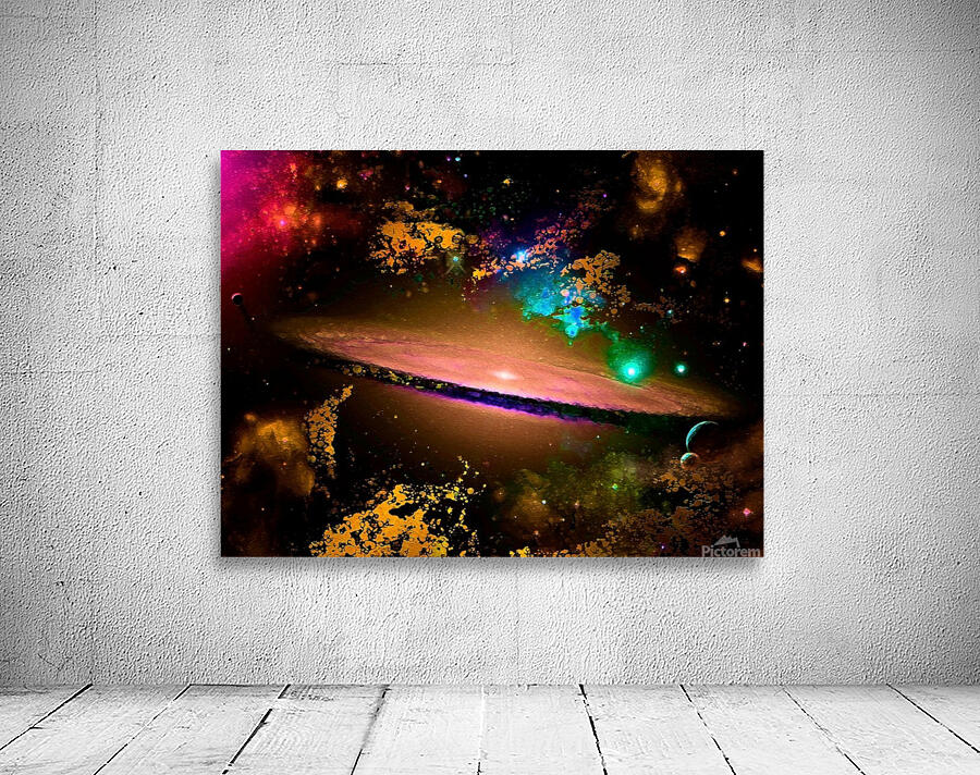 Brown Galaxy Wall Preview