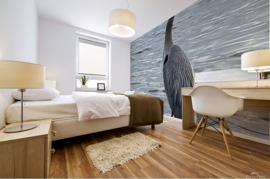 BlueHeronPR Mural print