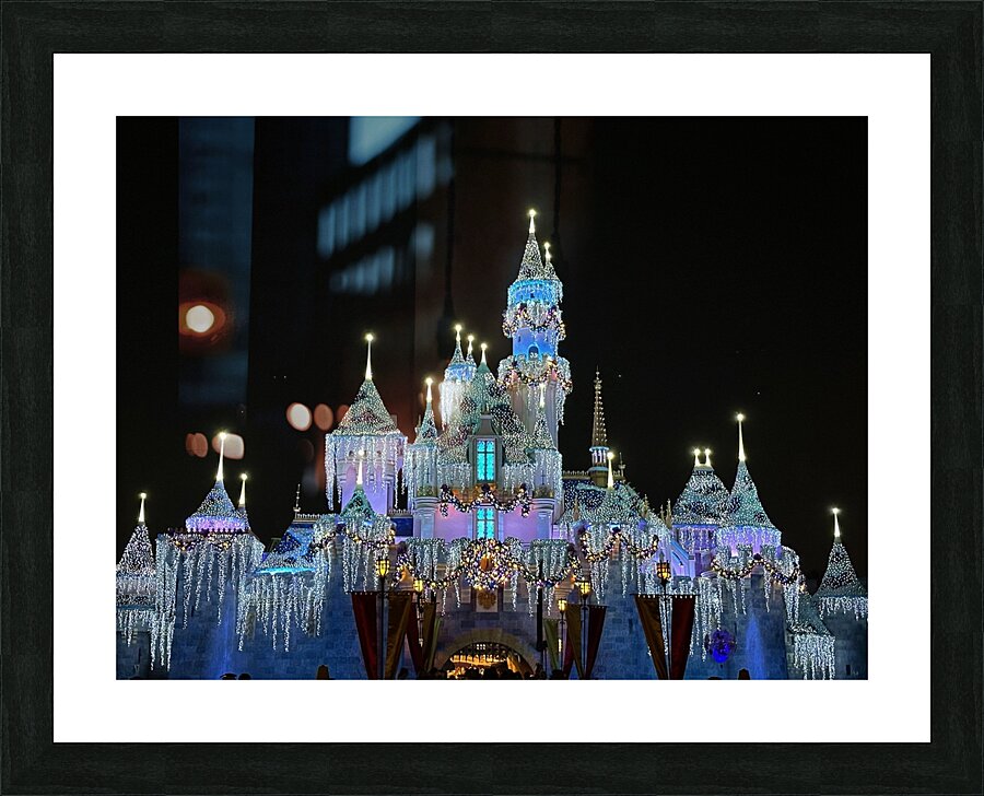 Disneyland Castle Picture Frame print