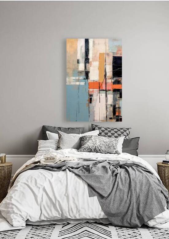 32x48 Abstract painting101  by MELA