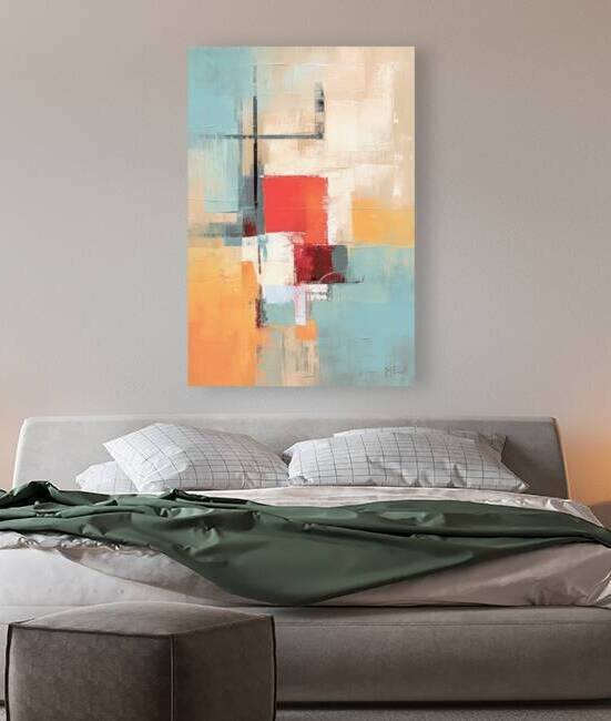 32x48 Abstract painting303 by MELA