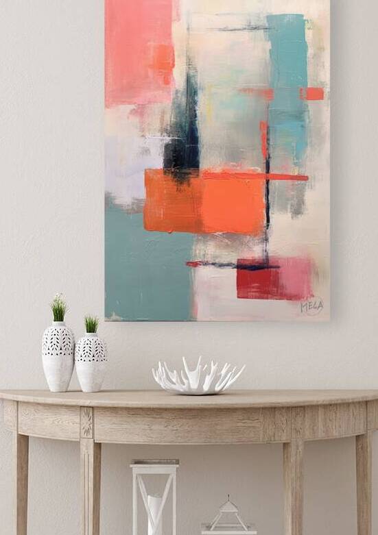 32x48 Abstract painting1010 by MELA