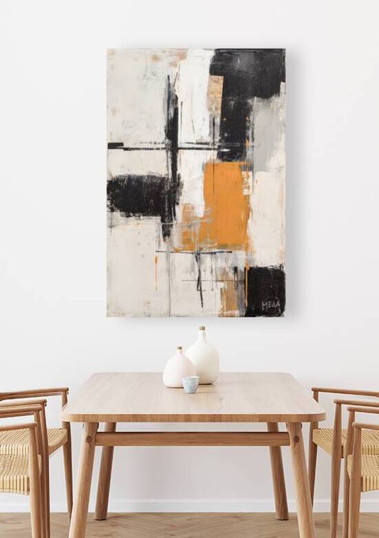 32x48 Abstract painting1717 by MELA