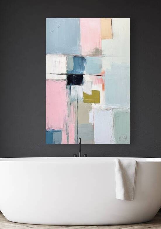 32x48 Abstract painting2424 by MELA