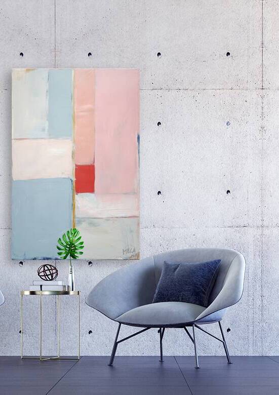 32x48 Abstract painting2525 by MELA