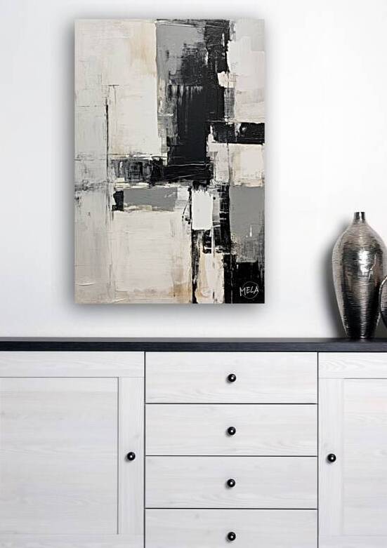 32x48 Abstract painting2828 by MELA