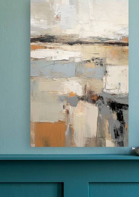 32x48 Abstract painting5050 by MELA