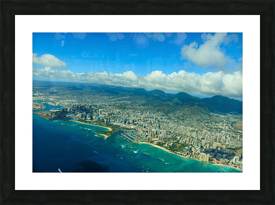 Honolulu Hawaii Picture Frame print