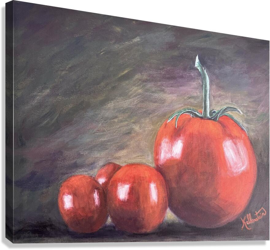 Tomates du jardin Canvas Print