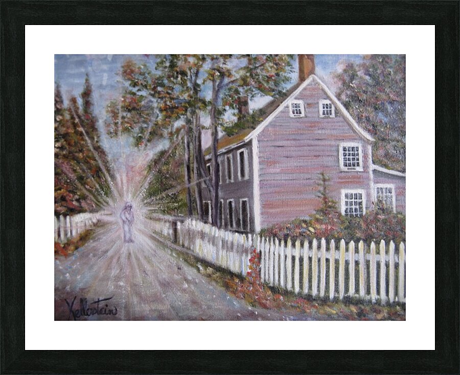 Je reviens  chez nous Picture Frame print