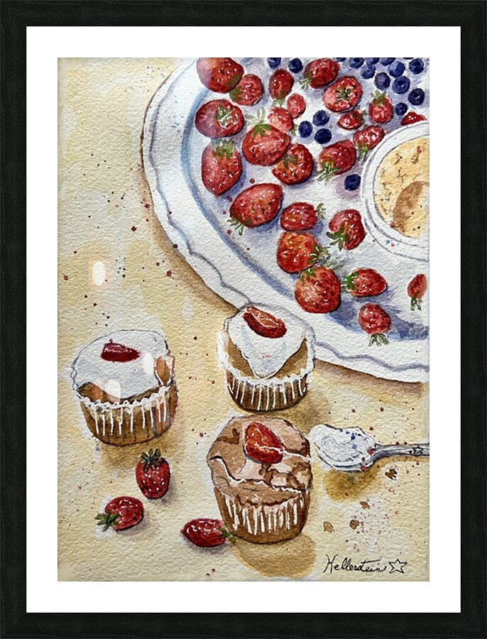 Un petit en-cas Picture Frame print