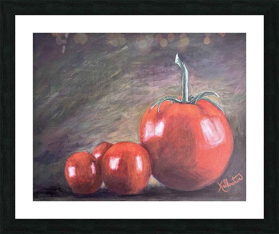 Tomates du jardin Picture Frame print