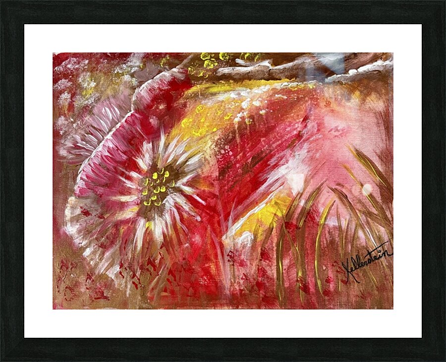 Poisson rouge Picture Frame print