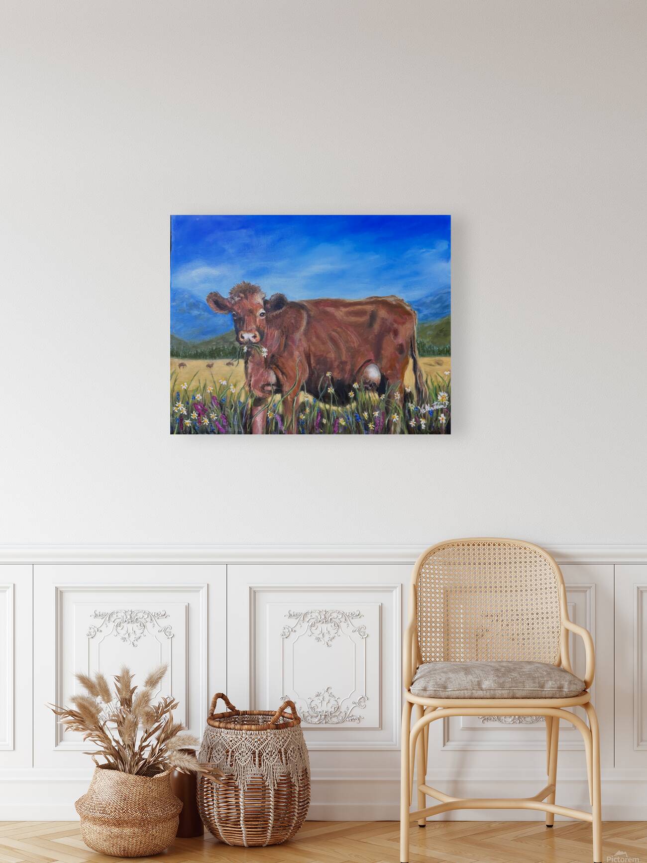 La vache brune Reproduction