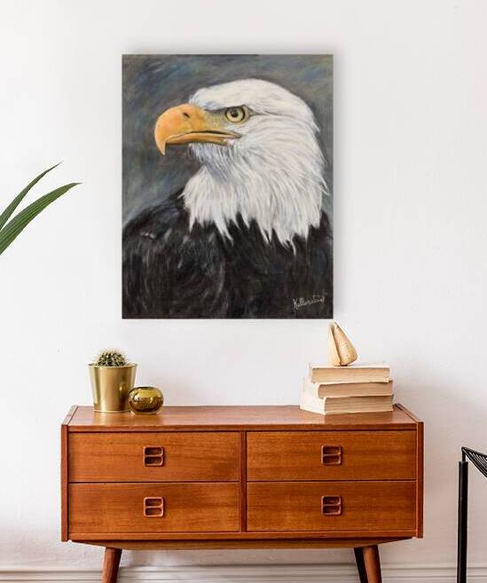 Aigle a tete blanche by Kellerstein