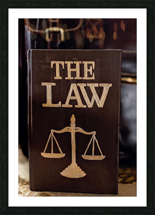 The Law Picture Frame print