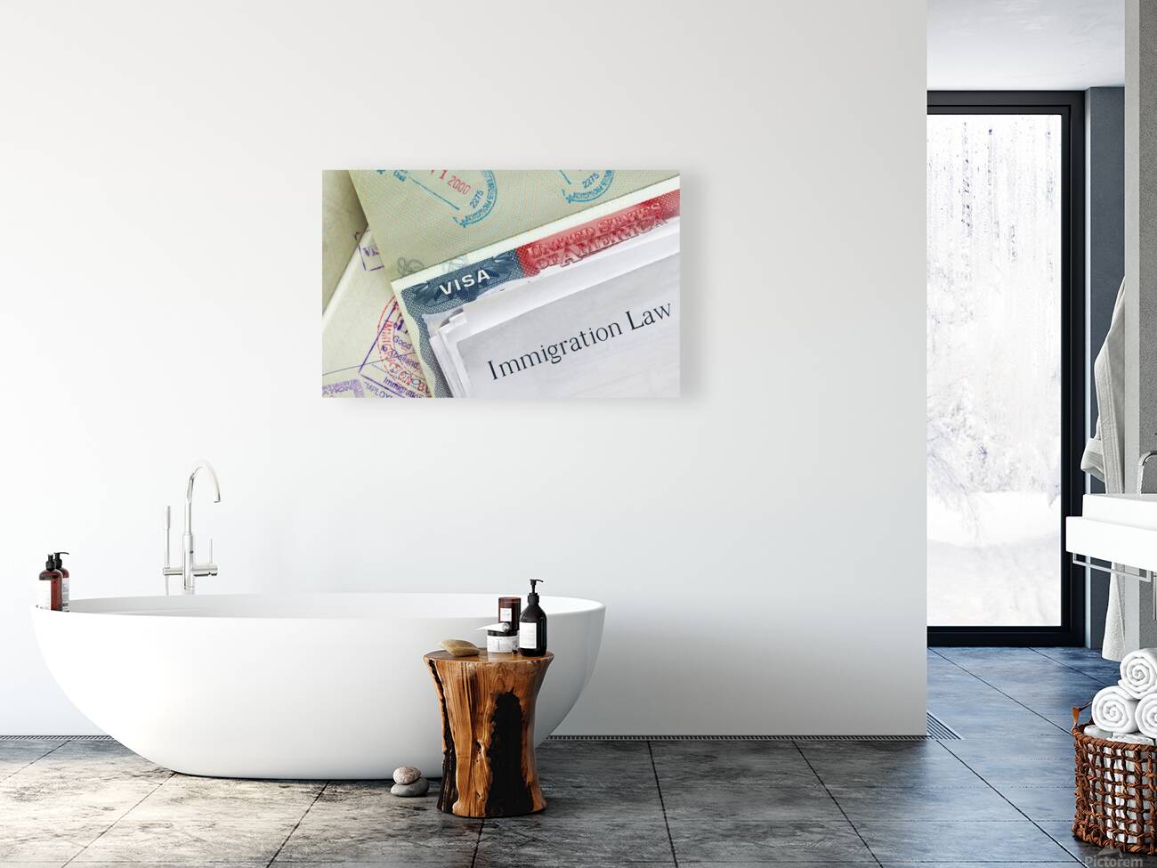 Immigration Visa Reproduction
