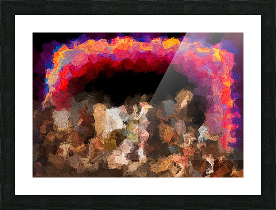 Abstract HD 360PPI Picture Frame print